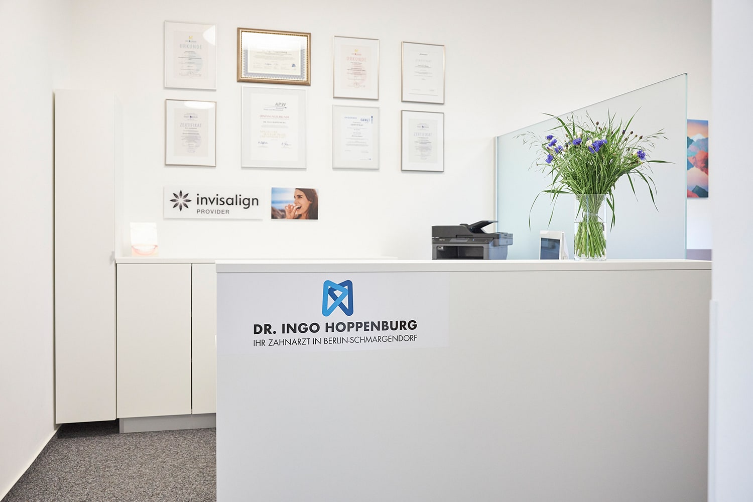 Empfang Dr. Hoppenburg Dr. Ingo Hoppenburg